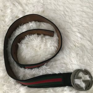 Authentic Gucci belt .